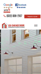 Mobile Screenshot of lga-garagedoor.com